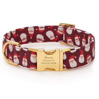 Ho Ho Ho! Dog Collar from The Foggy Dog