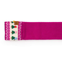 Merry and Bright Fair Isle Knit Dog Scarf from The Foggy Dog