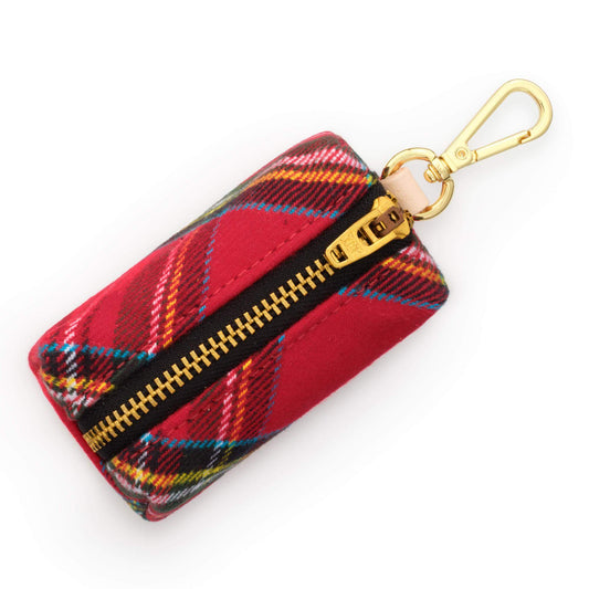 Tartan Plaid Flannel Waste Bag Holder view 1