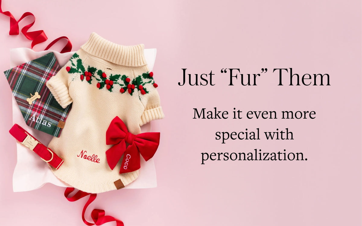 A Gift Just "Fur" Them. Create a one-of-a-kind gift with custom embroidery and engraving. Learn More
