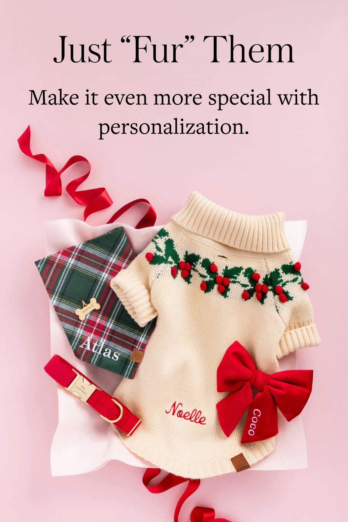 A Gift Just "Fur" Them. Create a one-of-a-kind gift with custom embroidery and engraving. Learn More