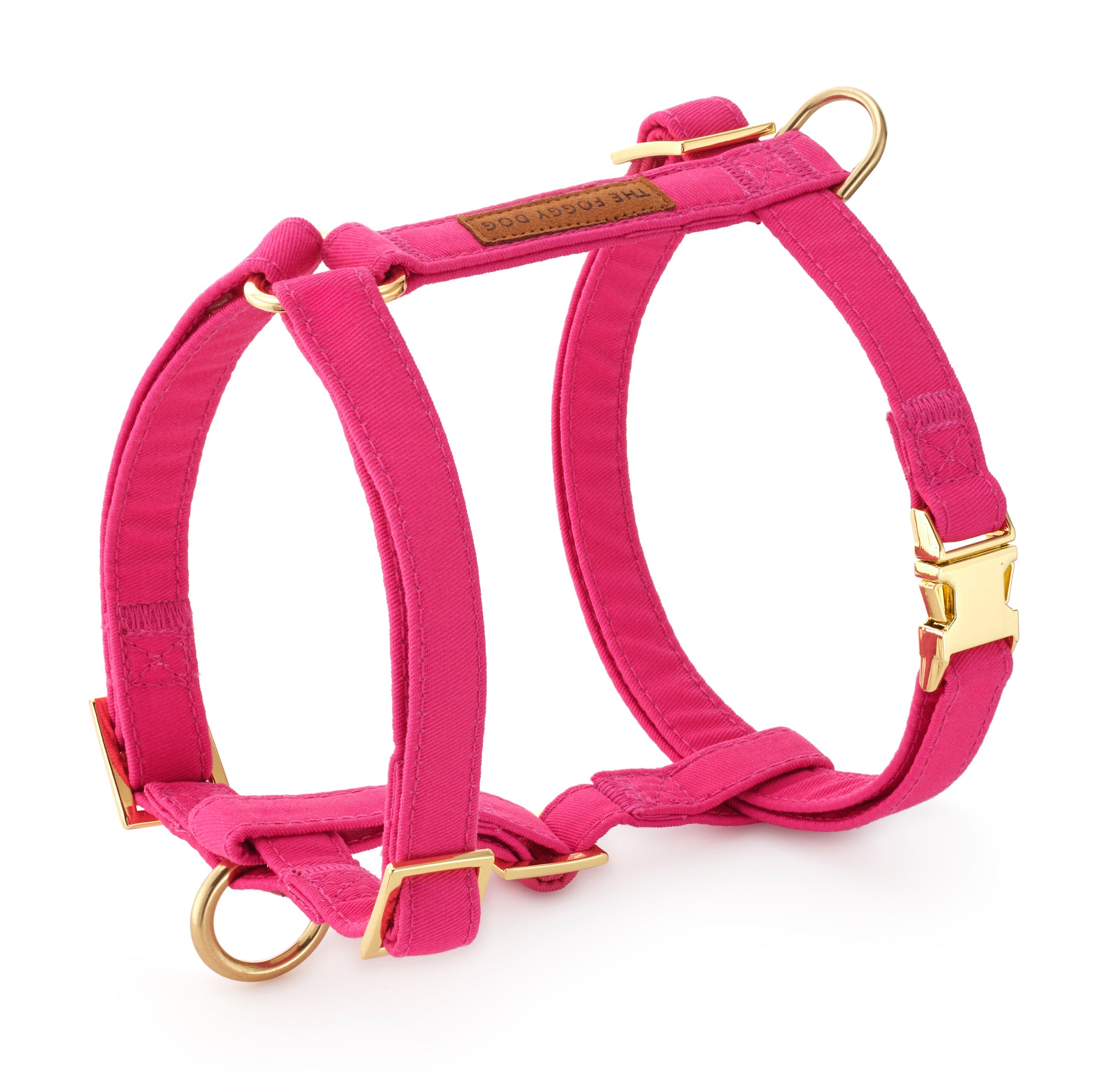 Hot Pink Dog Harness in Medium