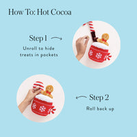 Holiday Hot Cocoa Interactive Snuffle Dog Toy from The Foggy Dog