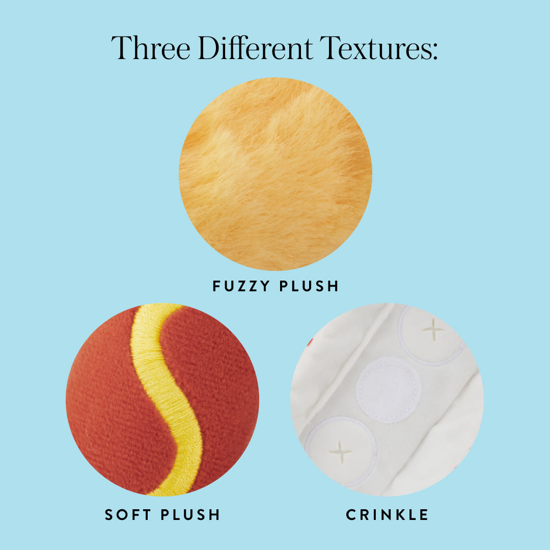 Hot Dog Interactive Snuffle Dog Toy from The Foggy Dog