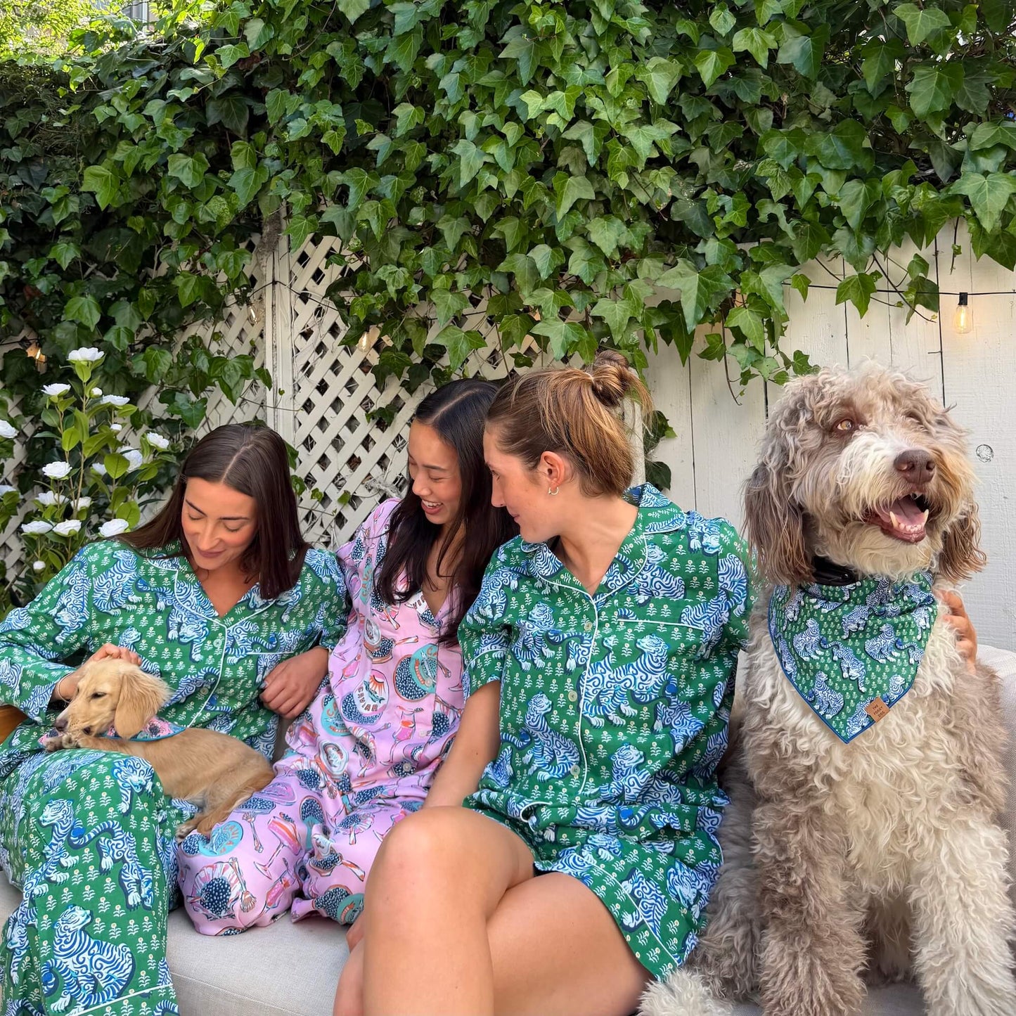 Printfresh x TFD Tiger Queen Dog Bandana