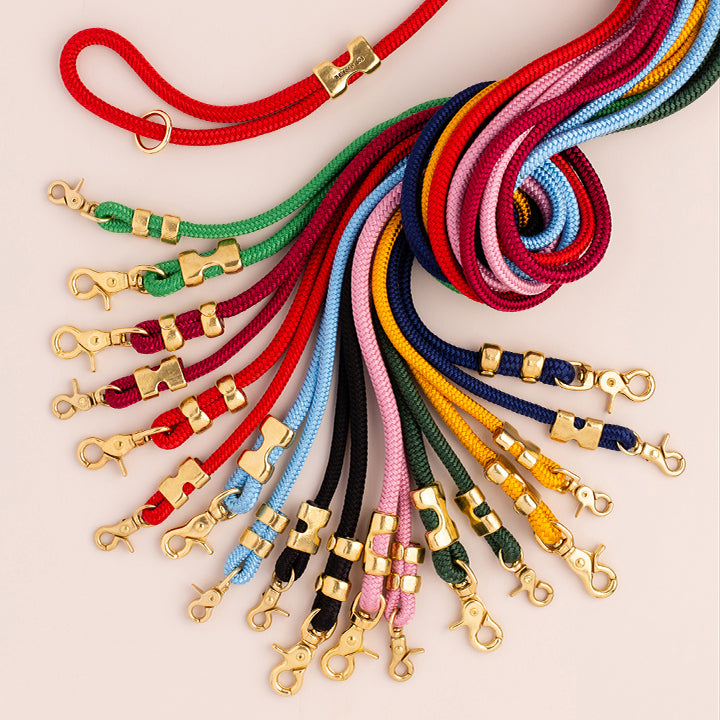 Marine Rope Leashes from The Foggy Dog