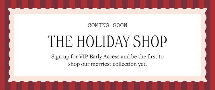 COMING SOON. THE HOLIDAY SHOP AT THE FOGGY DOG