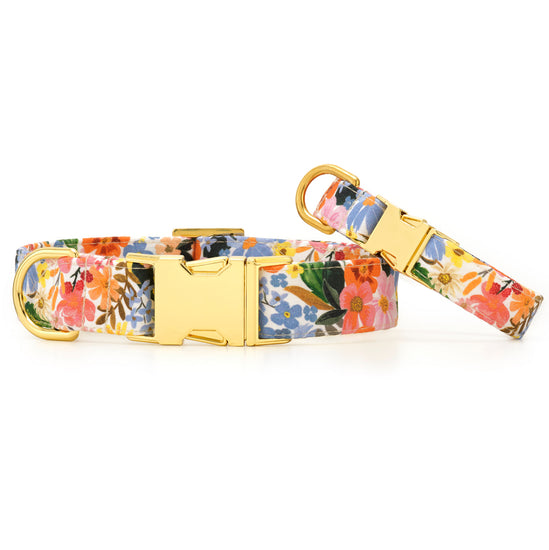 Rifle Paper Co. x TFD Marguerite Dog Collar from The Foggy Dog