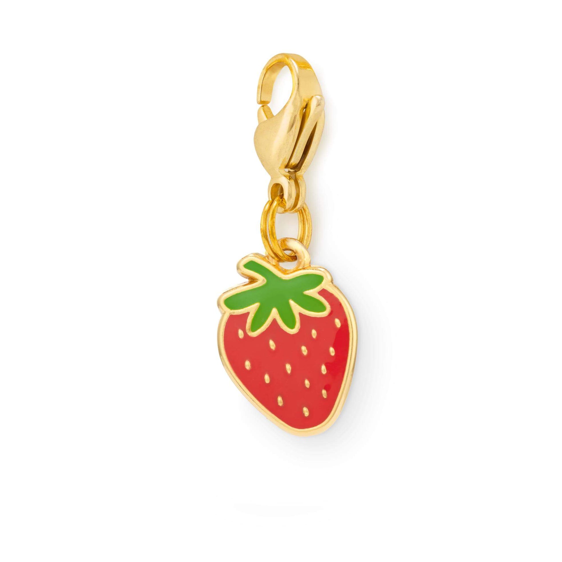 Strawberry Collar Charm from The Foggy Dog