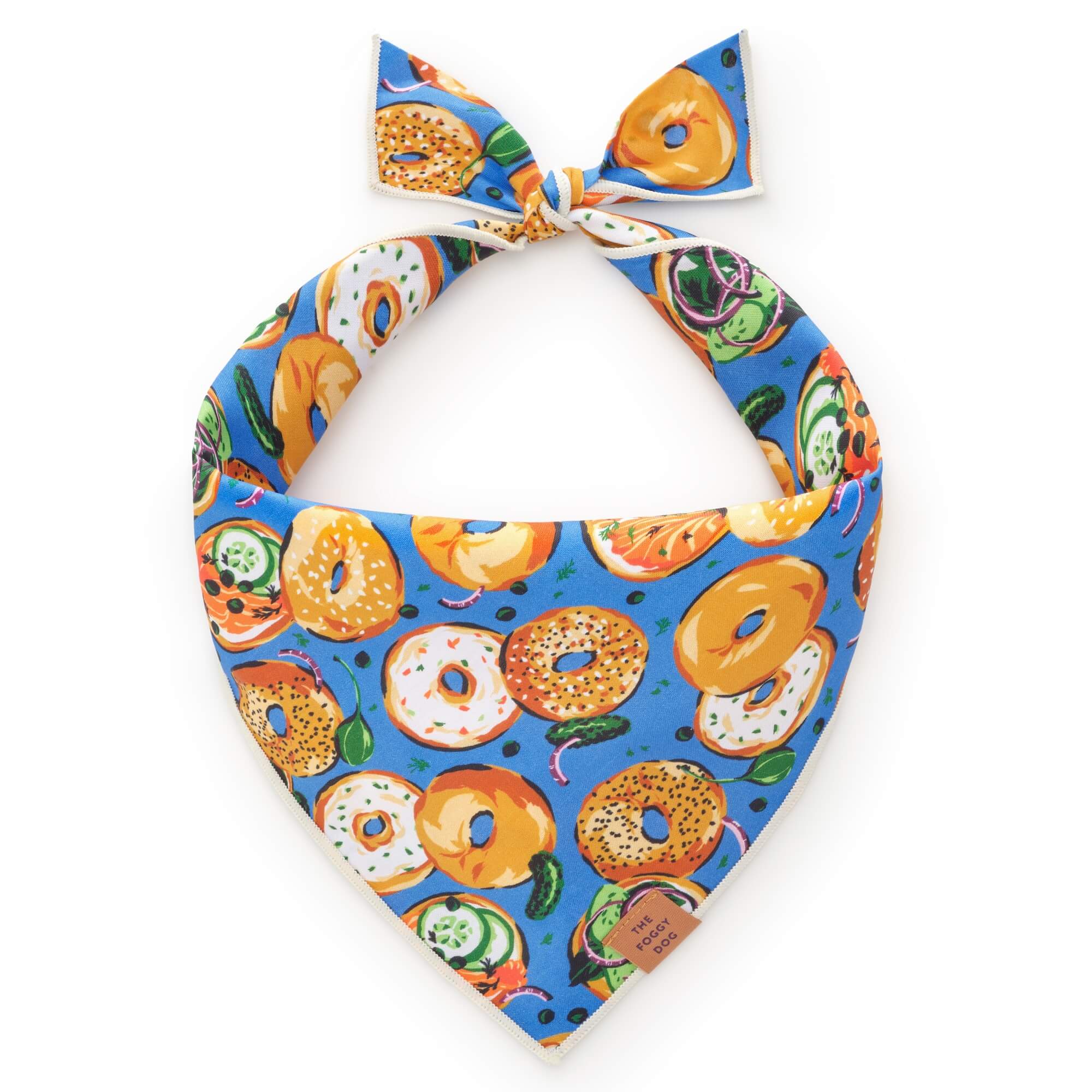 Printfresh x TFD Bagels & Schmear Dog Bandana – The Foggy Dog
