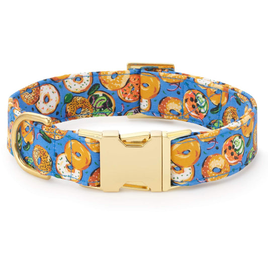 Printfresh x TFD Bagels & Schmear Dog Collar from The Foggy Dog