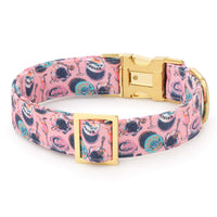 Printfresh x TFD Champagne & Caviar Dog Collar from The Foggy Dog