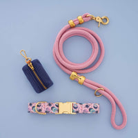 Printfresh x TFD Champagne & Caviar Collar Walk Set from The Foggy Dog