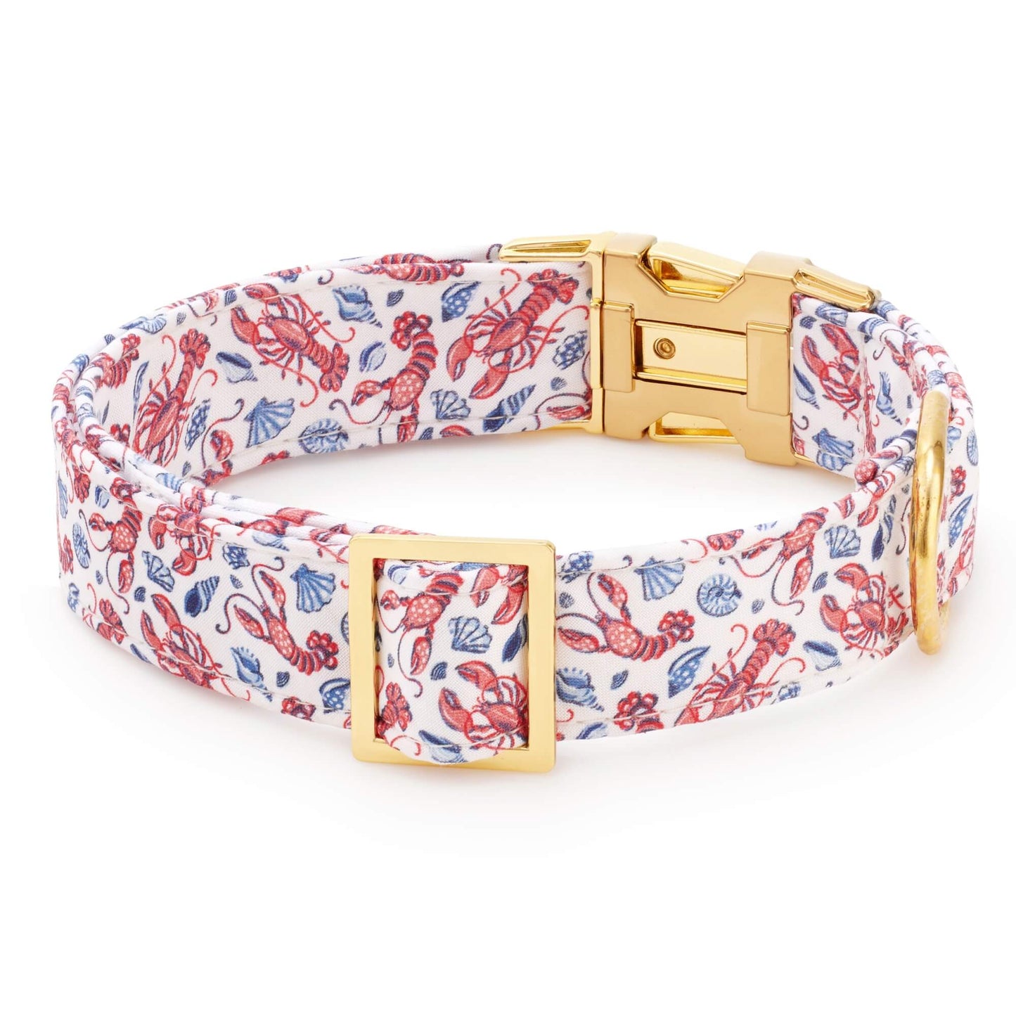 Printfresh x TFD Lobster Landing Dog Collar from The Foggy Dog