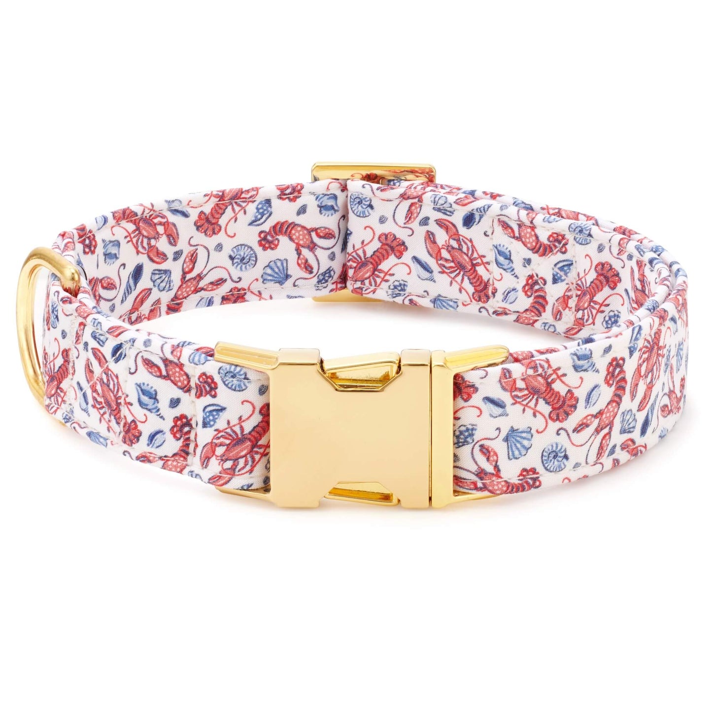 Printfresh x TFD Lobster Landing Dog Collar from The Foggy Dog
