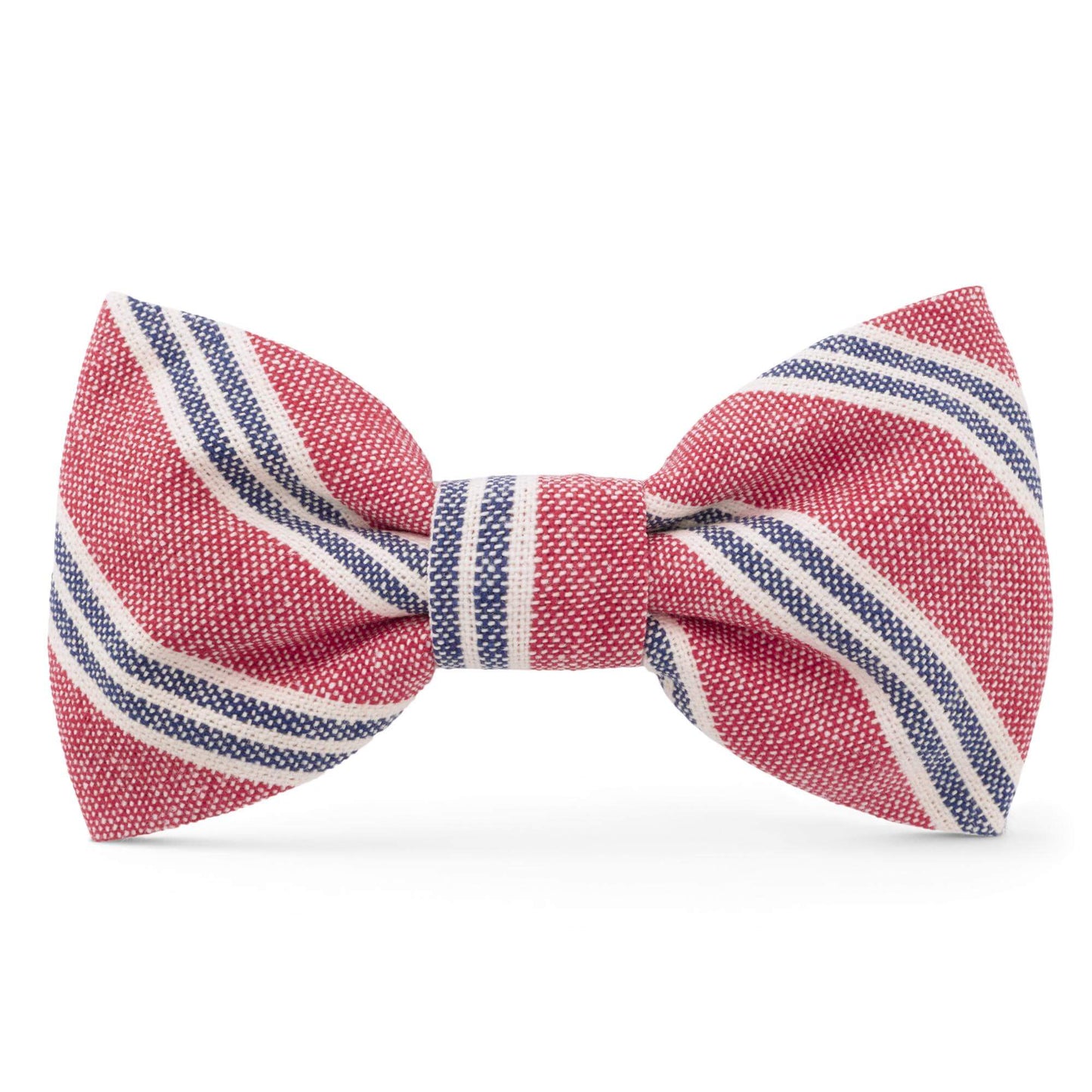 Nantucket Stripe Dog Bow Tie from The Foggy Dog
