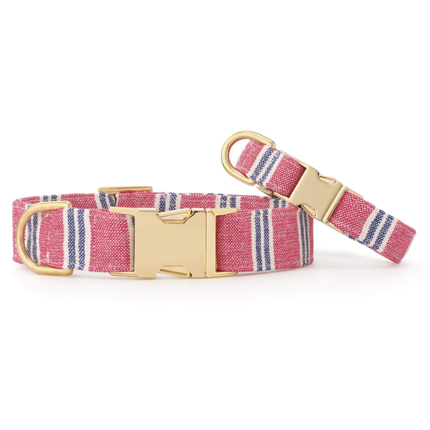Nantucket Stripe Dog Collar from The Foggy Dog