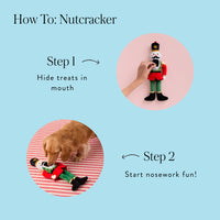 Nutcracker Interactive Snuffle Dog Toy from The Foggy Dog