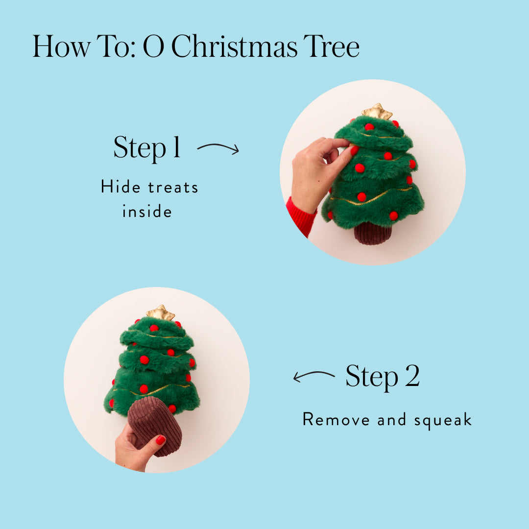 O Christmas Tree Interactive Snuffle Dog Toy view 5
