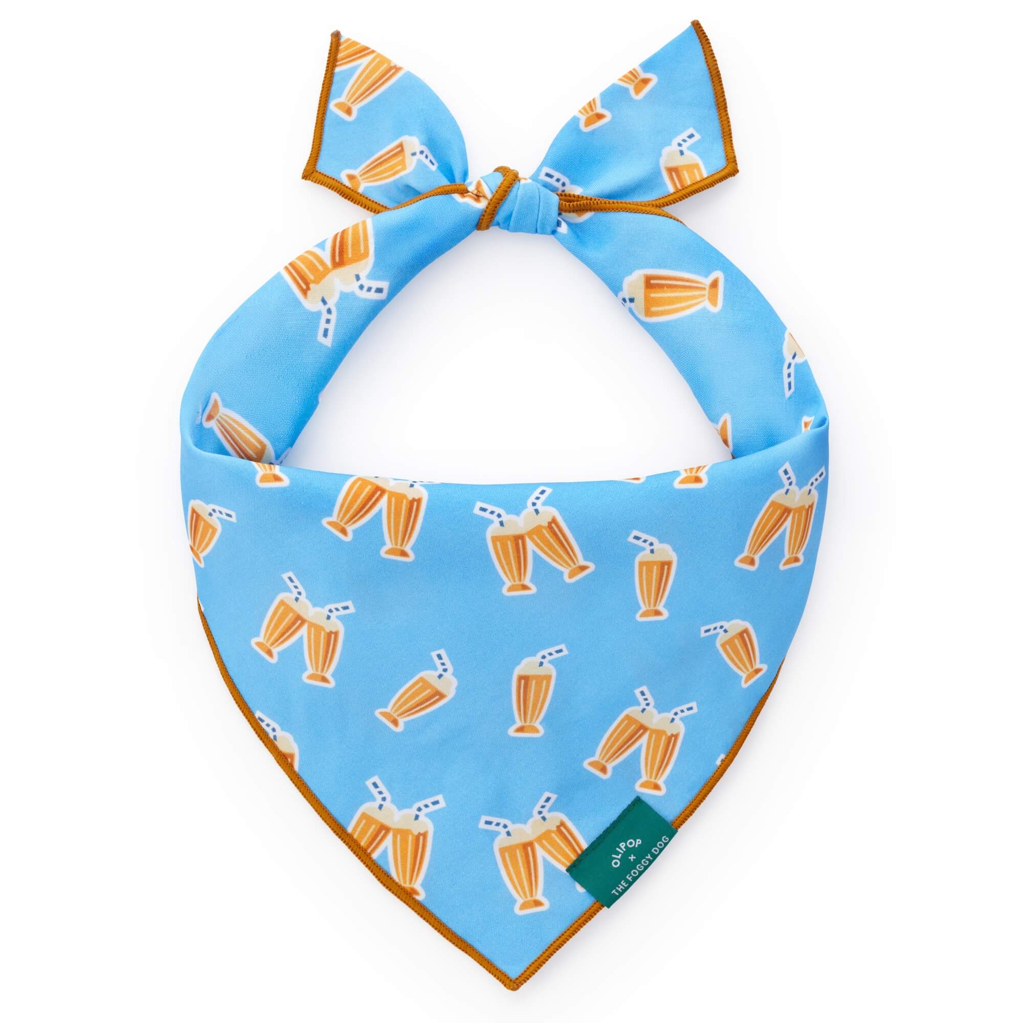 OLIPOP x TFD Cream Soda Dog Bandana – The Foggy Dog