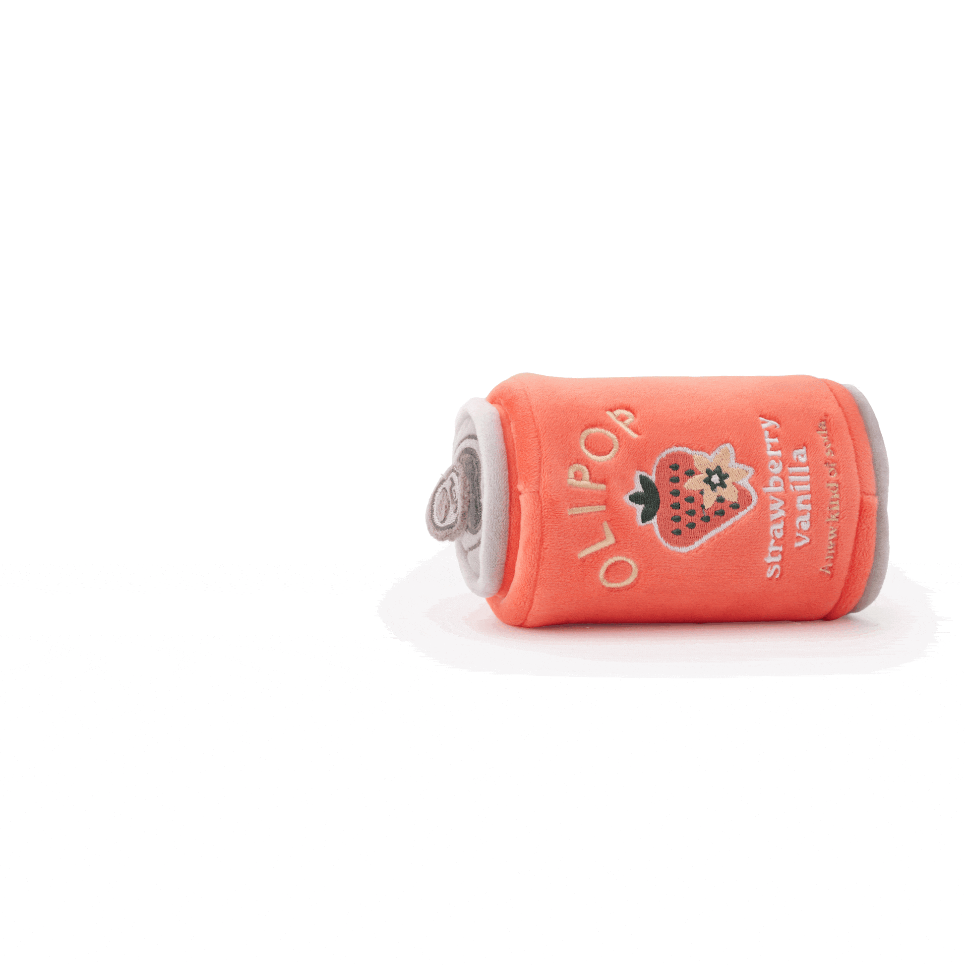 OLIPOP x TFD Strawberry Vanilla Interactive Snuffle Dog Toy from The Foggy Dog