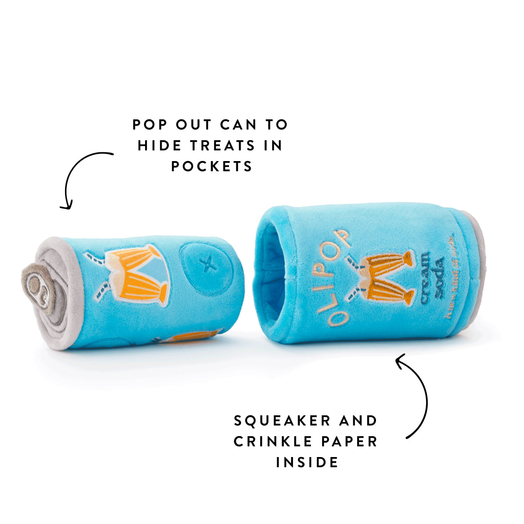 OLIPOP x TFD Cream Soda Interactive Snuffle Dog Toy from The Foggy Dog
