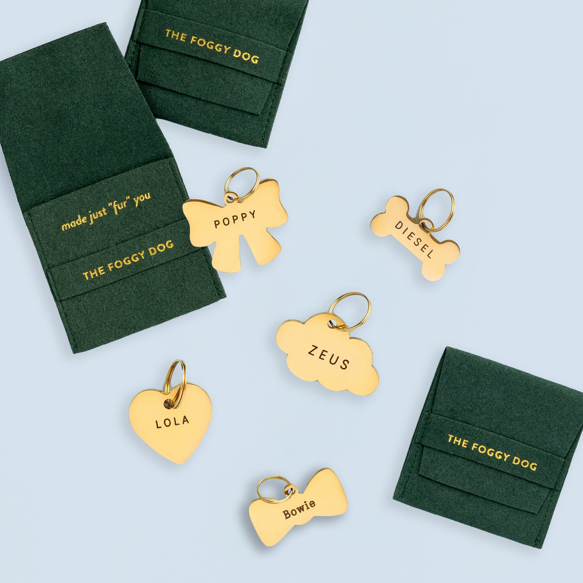 Pet ID Tags from The Foggy Dog
