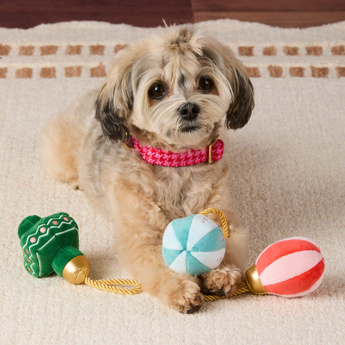 Christmas Ornament Boxed Dog Toy Set from The Foggy Dog