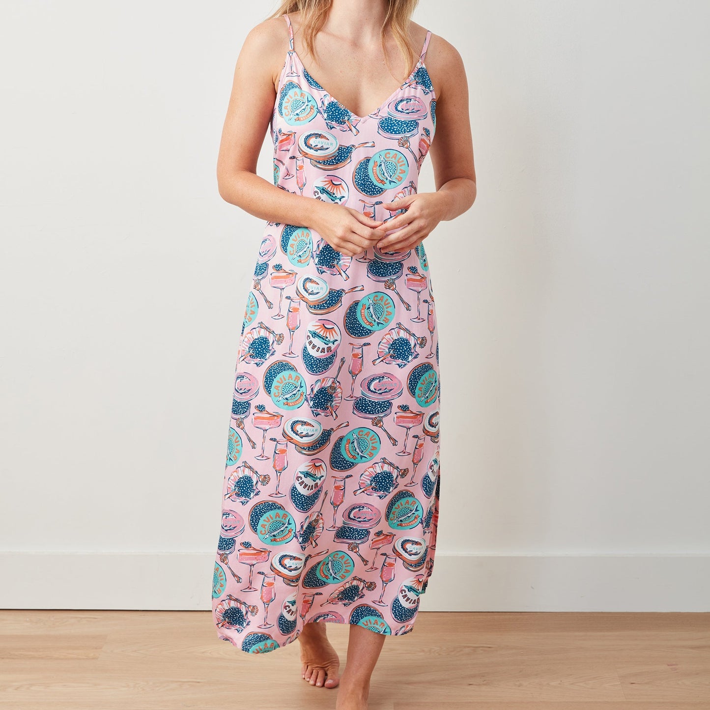 Printfresh Champagne & Caviar Sleep Nightie