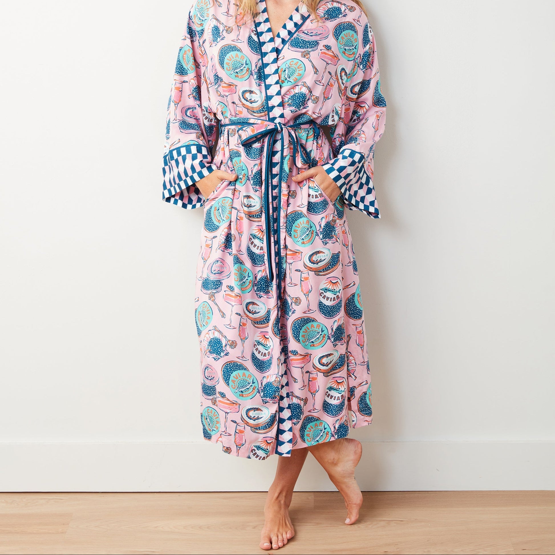 Printfresh Champagne &amp; Caviar Robe view 1