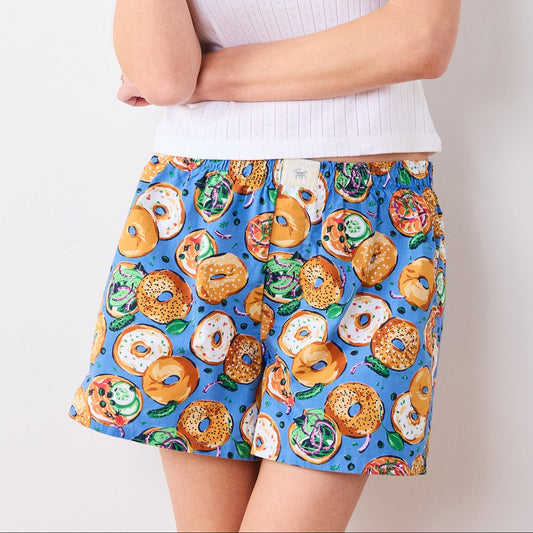 Printfresh Bagels & Schmear Boyfriend Boxer