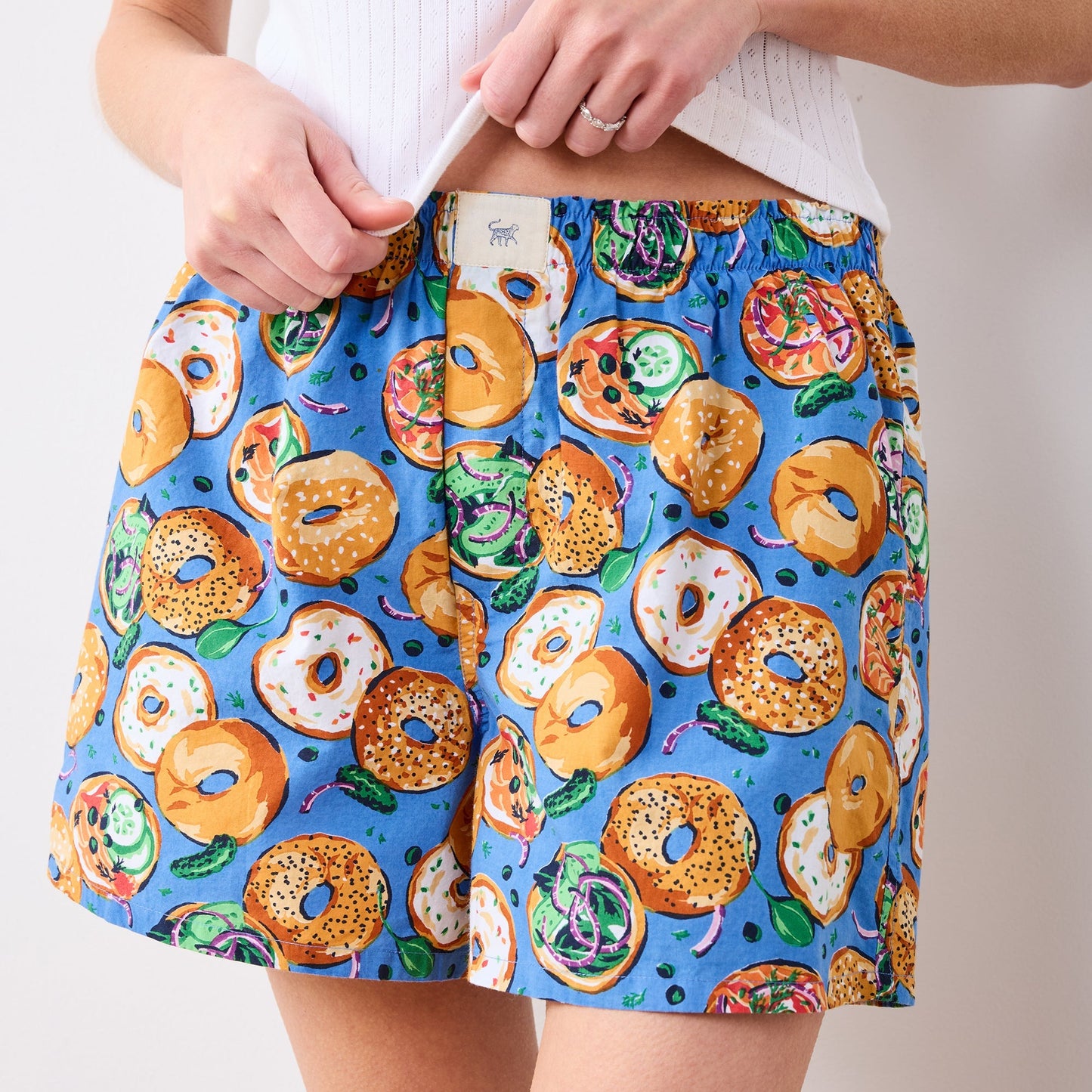 Printfresh Bagels & Schmear Boyfriend Boxer