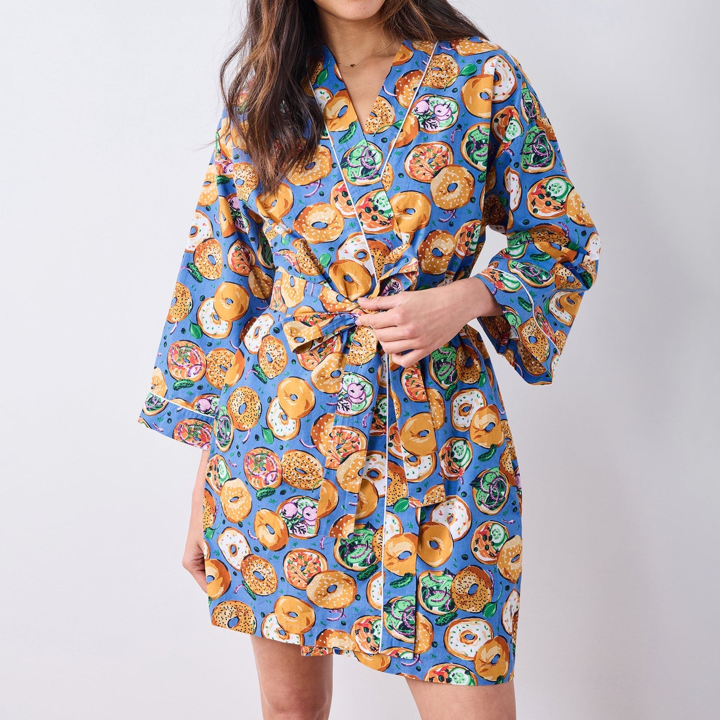 Printfresh Bagels & Schmear Robe
