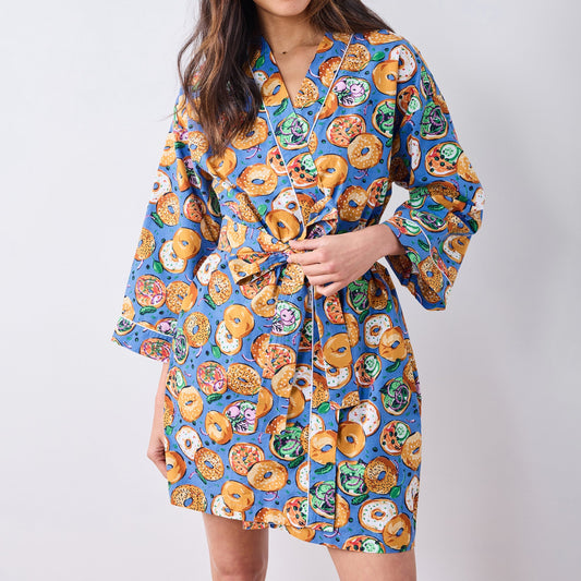 Printfresh Bagels & Schmear Robe