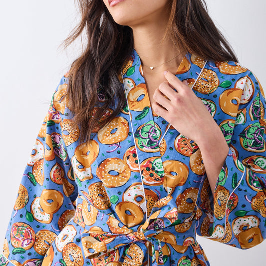 Printfresh Bagels & Schmear Robe