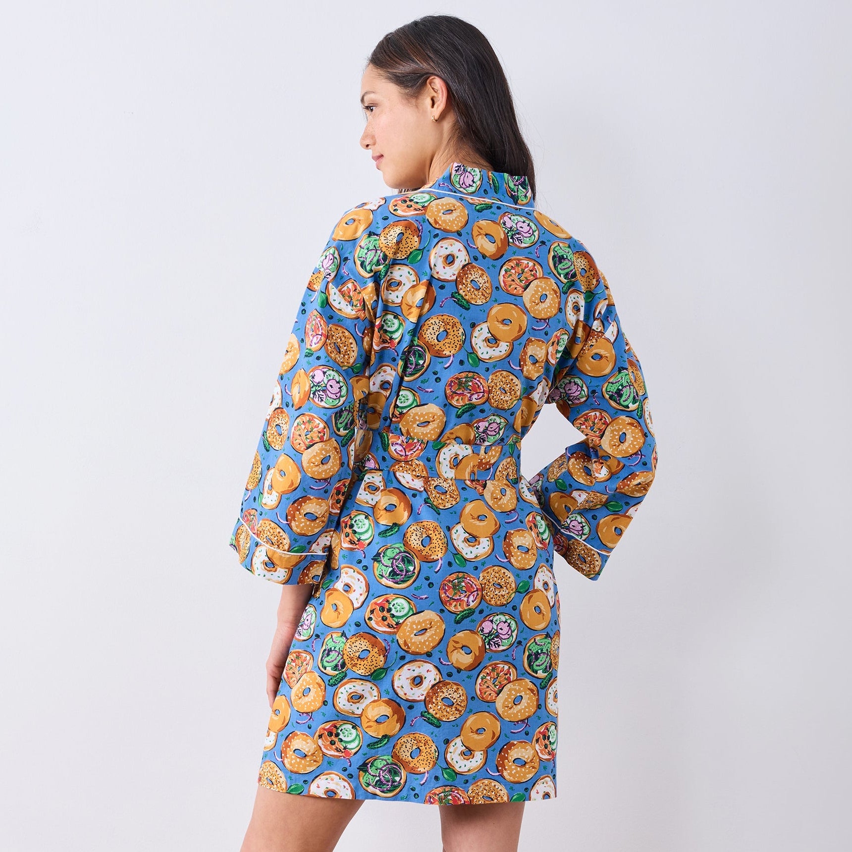 Printfresh Bagels &amp; Schmear Robe view 4