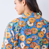 Printfresh Bagels &amp; Schmear Long PJs view 5