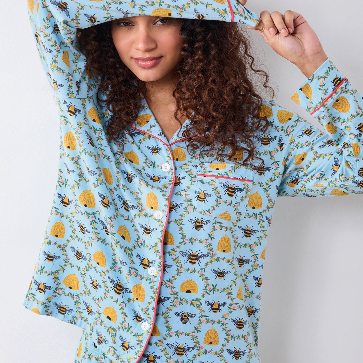 Printfresh Sweet Bee Long PJs