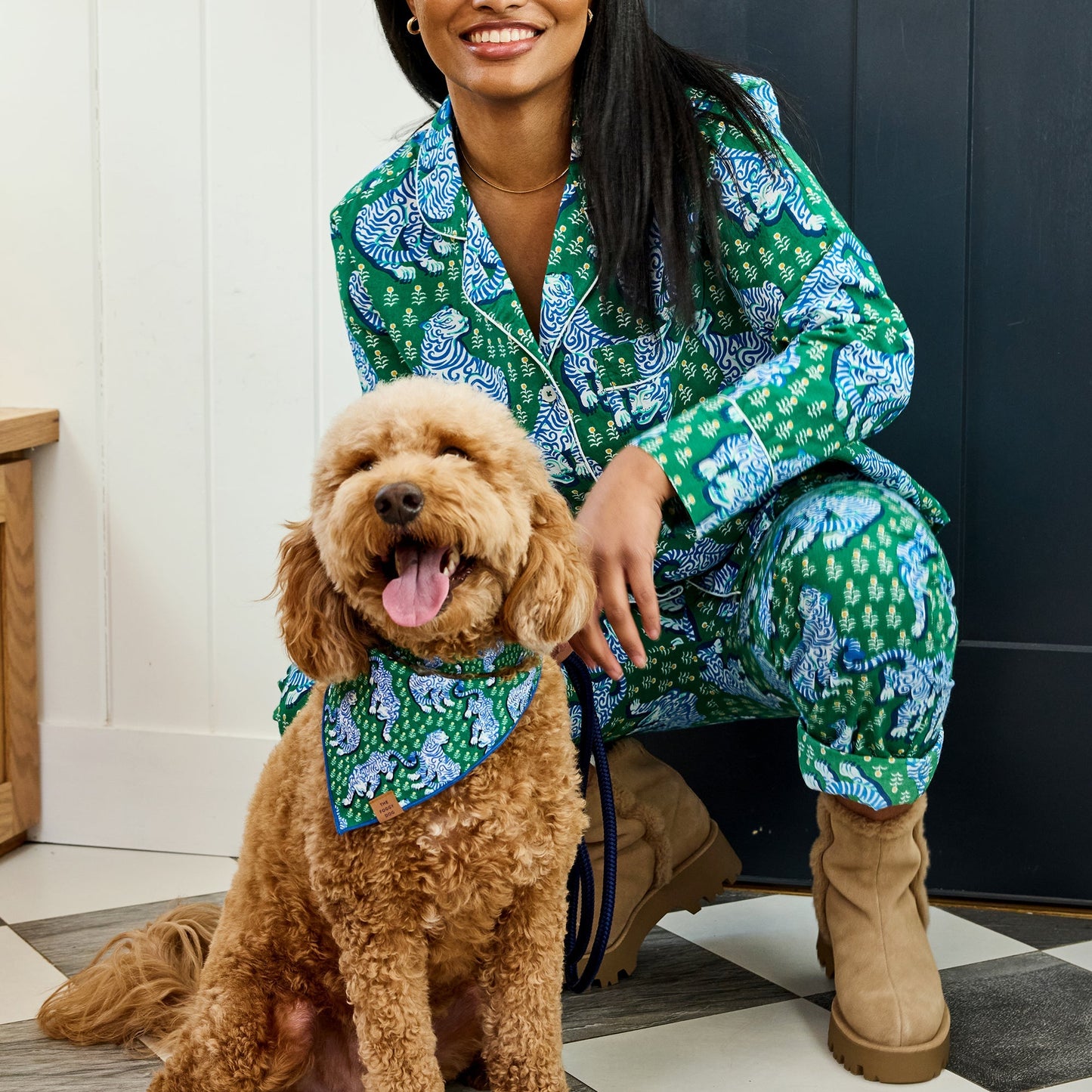 Printfresh Tiger Queen Long PJs