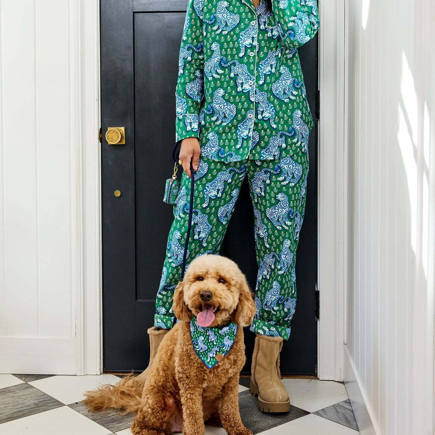 Printfresh Tiger Queen Long PJs