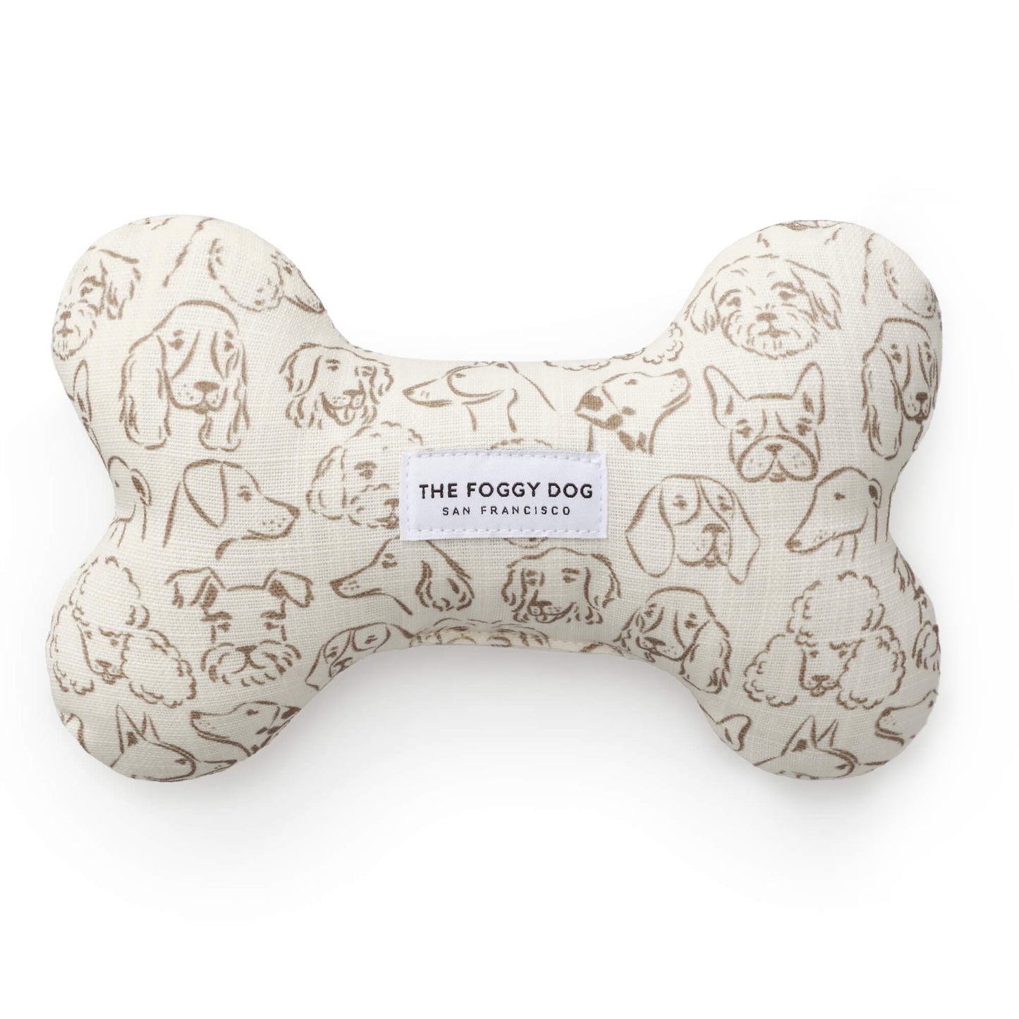 The Foggy Dog x Petite Keep Best in Show Dog Squeaky Toy view 1
