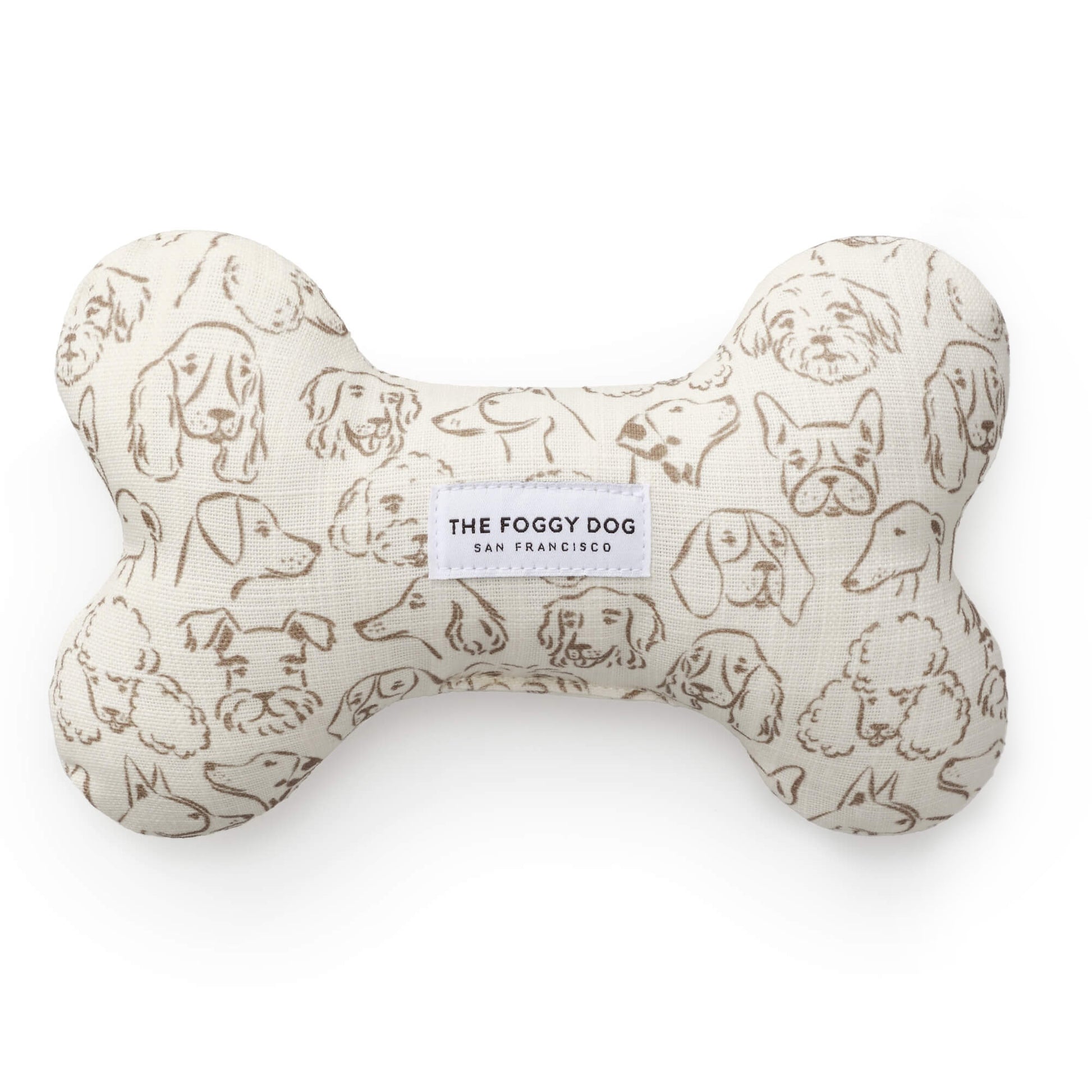 The Foggy Dog x Petite Keep Best in Show Dog Squeaky Toy view 1