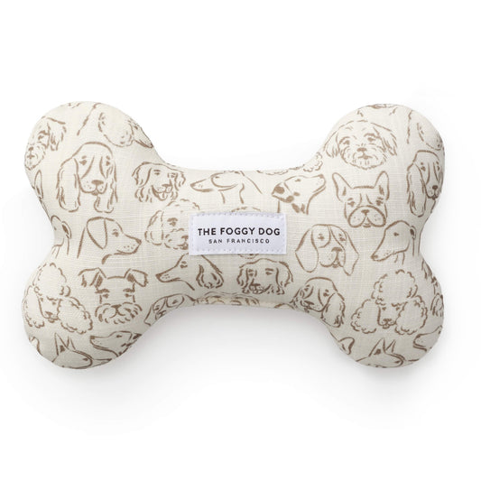 The Foggy Dog x Petite Keep Best in Show Dog Squeaky Toy view 1