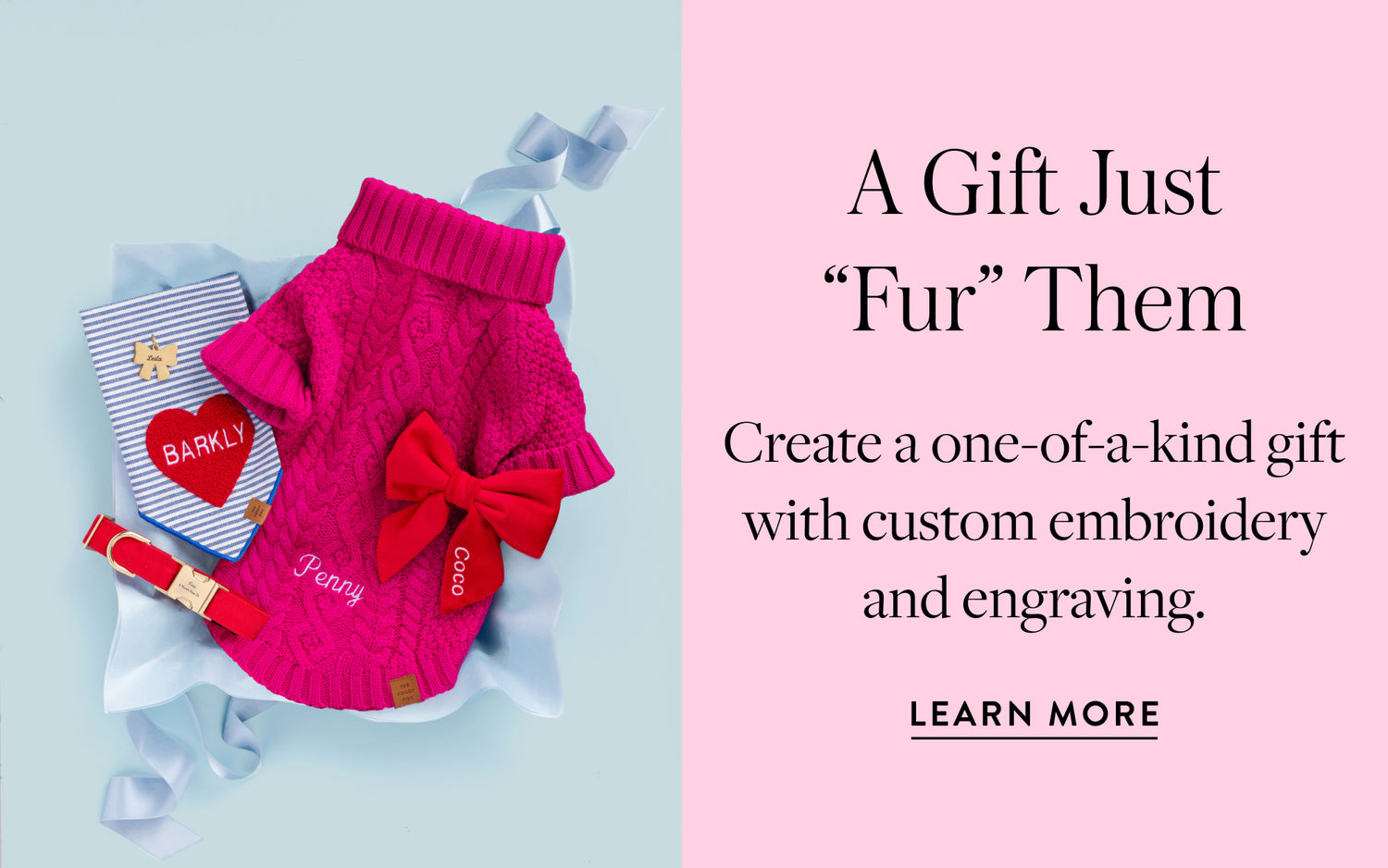 Valentines Day Personalization at The Foggy Dog