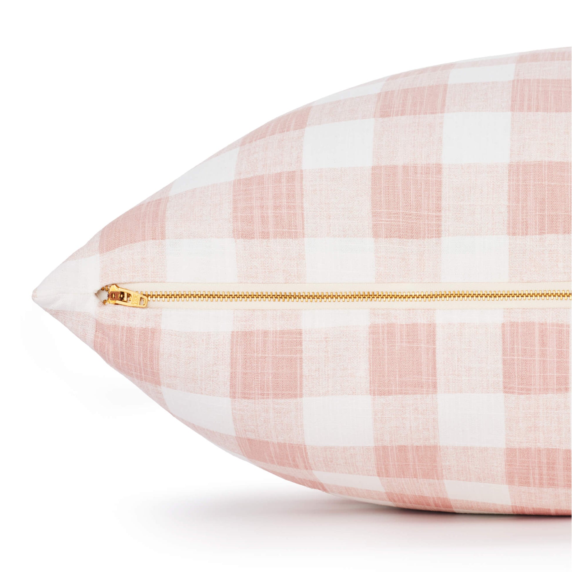 Blush Pink Gingham Check Dog Bed from The Foggy Dog 