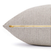 Charcoal Stripe Dog Bed from The Foggy Dog