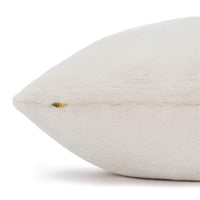 Natural Recycled Faux Fur Dog Bed from The Foggy Dog