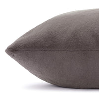 Smoky Gray Recycled Faux Fur Dog Bed from The Foggy Dog