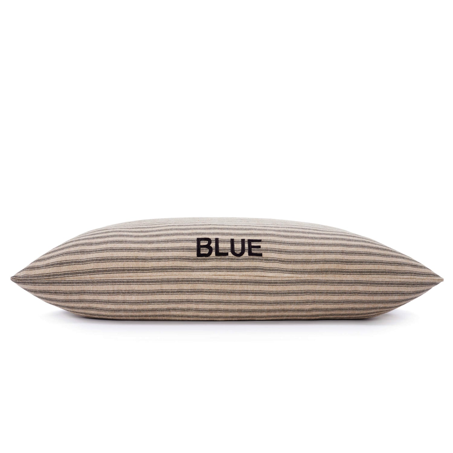 Ticking Stripe Dog Bed from The Foggy Dog