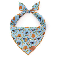 Printfresh x TFD Sweet Bee Dog Bandana from The Foggy Dog